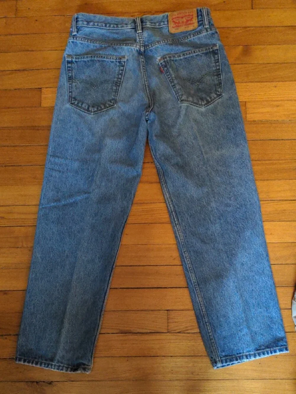 Levis denim pocket style